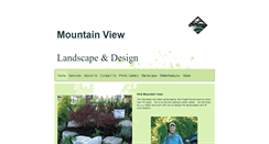 Desktop Screenshot of mtviewlandscape.com